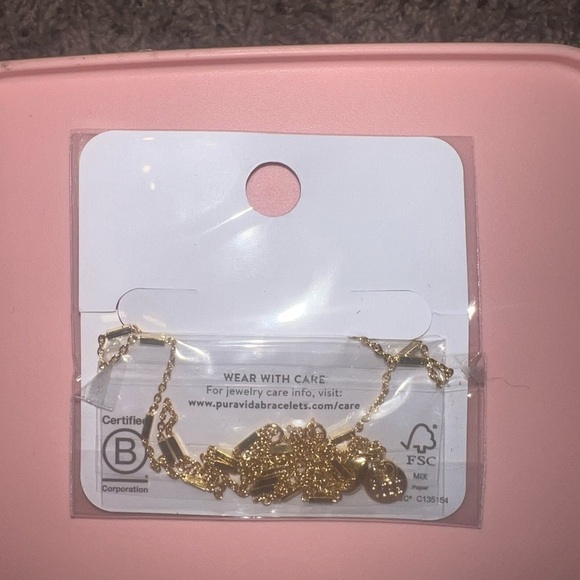 Pura Vida Necklace and Ring Set - Picture 3 of 3